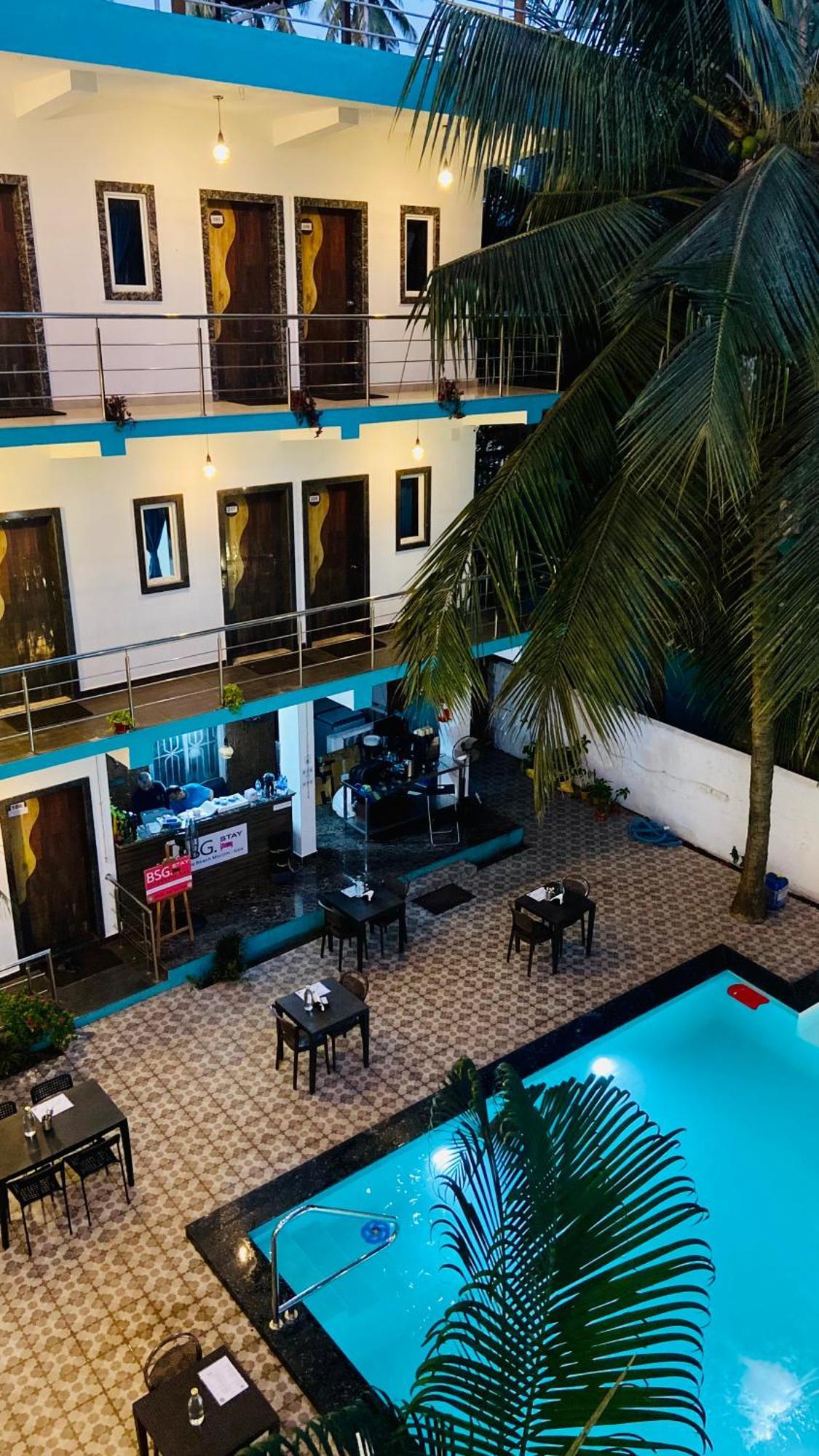 Bsg Stay - Turtle Beach Morjim Goa Bagian luar foto